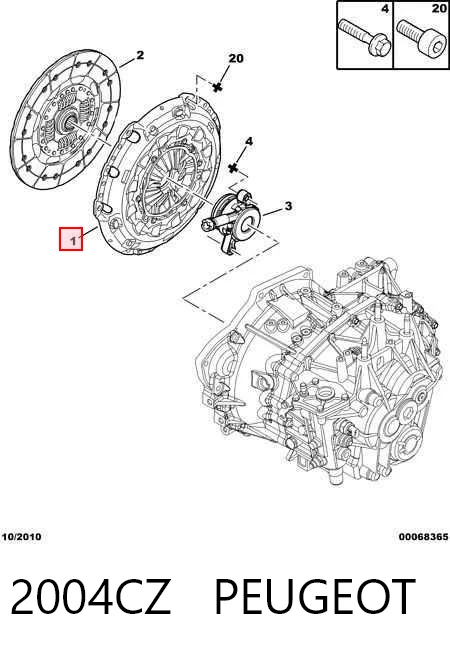  para Mitsubishi Outlander III (GF, GG)