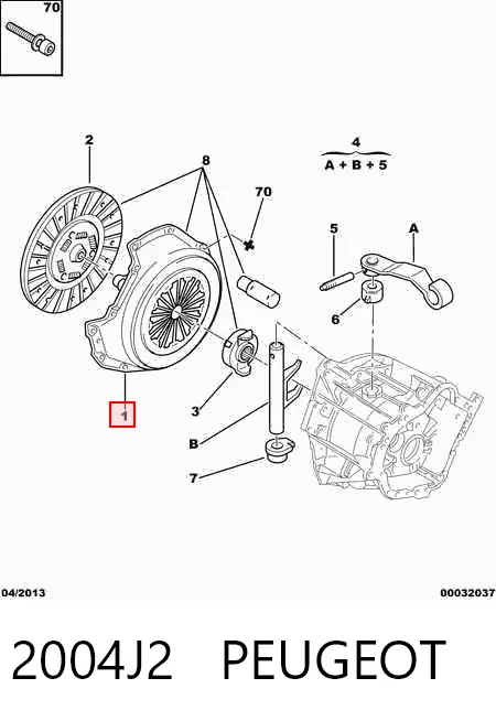 Compre Cesta de embraiagem Citroen Jumpy 1