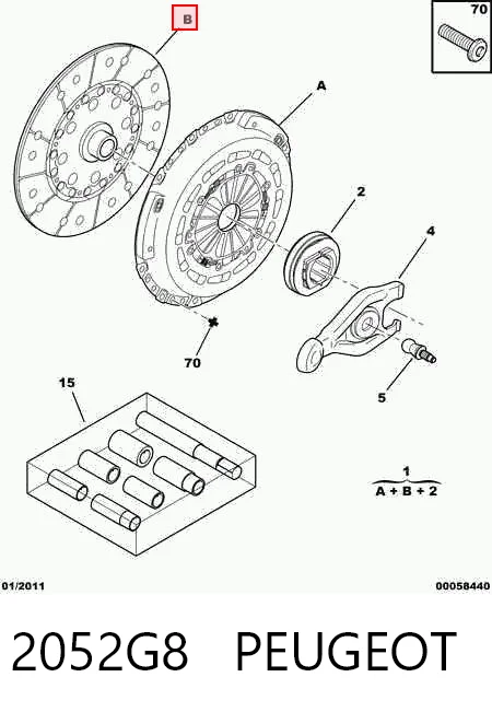 Compre Kit de embraiagem (3 peças) Fiat Ducato 3