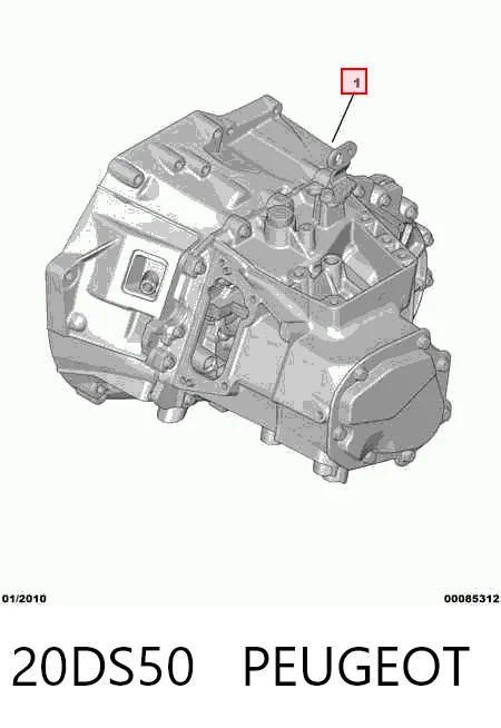 Caixa Automática de Mudança montada para Citroen C4 GRAND PICASSO I UA
