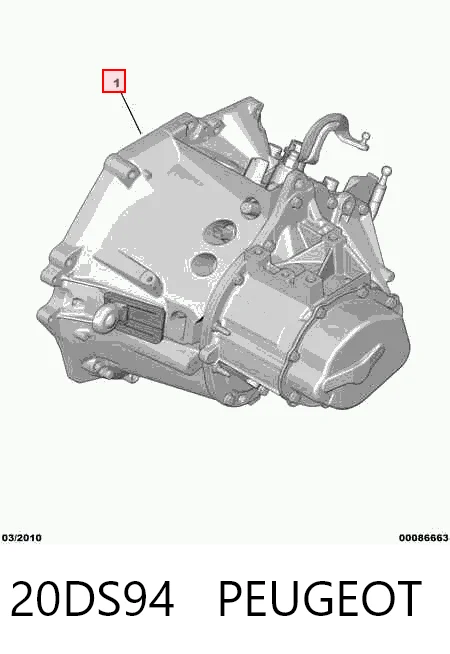 Compre Caixa de Mudança montada (caixa mecânica de velocidades) Citroen C3 