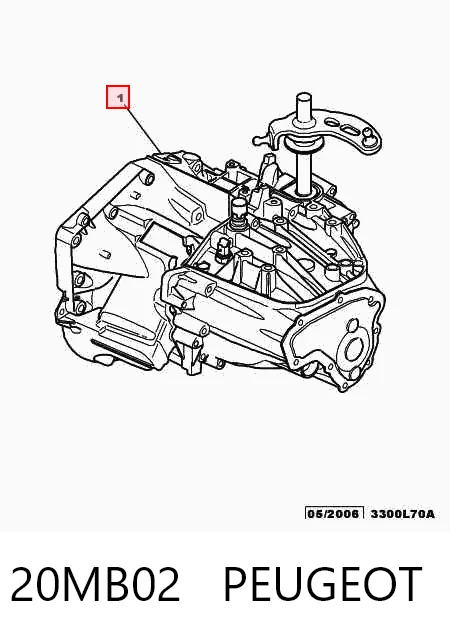 Compre Caixa de Mudança montada (caixa mecânica de velocidades) Peugeot 407 
