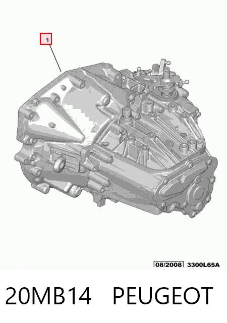 Caixa de Mudança montada (caixa mecânica de velocidades) Peugeot 407 preço, a partir de 87,97 USD