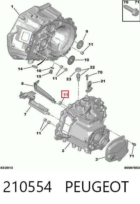 210554 Peugeot/Citroen