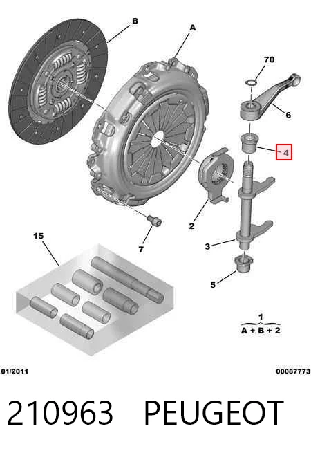 Compre 95512127 General Motors Bucha do mecanismo de mudança (de ligação)