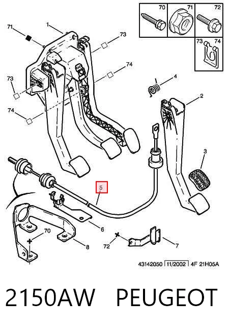 Cabo de embraiagem Fiat/Alfa/Lancia 1329673080 preço, a partir de 41,94 USD