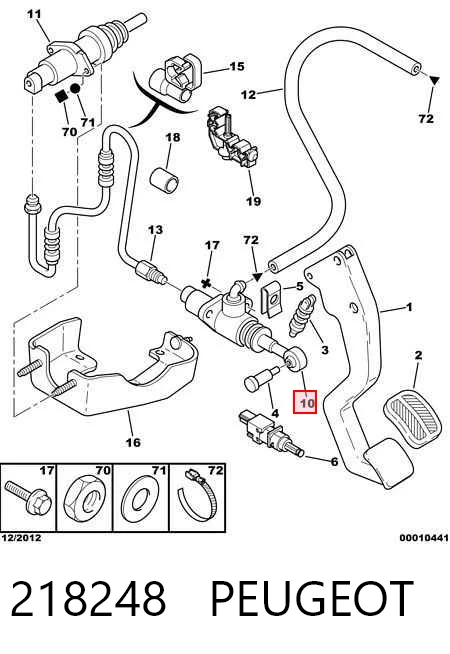 Compre Cilindro mestre de embraiagem Citroen Jumper 