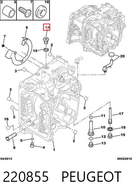220855 Peugeot/Citroen