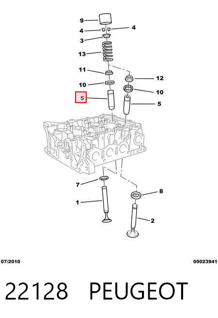 Compre Guia de válvula Toyota Prius 