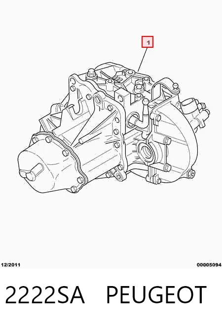 2222SA Peugeot/Citroen