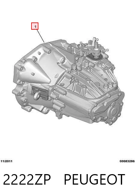  Caixa Automática de Mudança montada Peugeot Expert сaixa (VF) (2007 - 2016) 