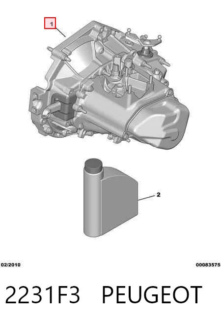 2231F3 Peugeot/Citroen