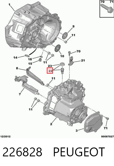 226828 Peugeot/Citroen