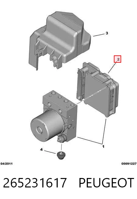 Compre 71736988 Fiat/Alfa/Lancia Unidade hidráulico de controlo ABS
