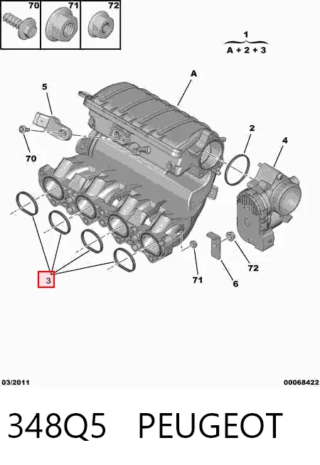 Preço da peça  C-Elysee  sedan