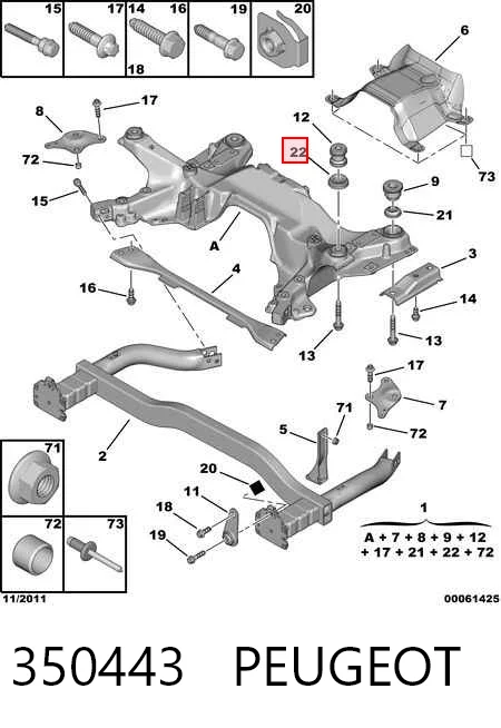 350443 Peugeot/Citroen