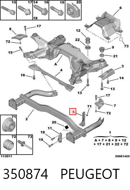 350874 Peugeot/Citroen