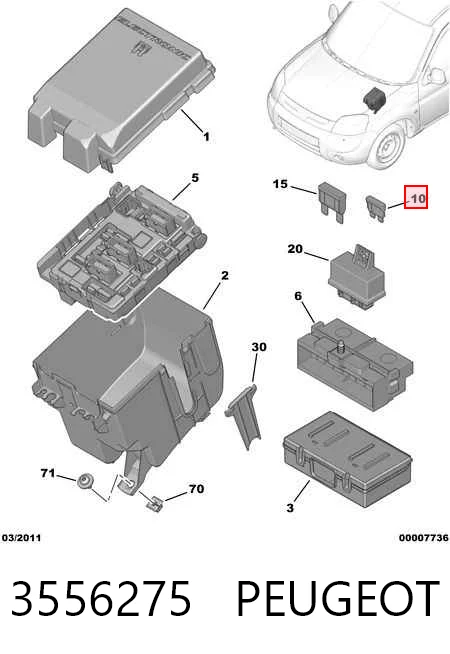 382327 Scania Dispositivo de segurança