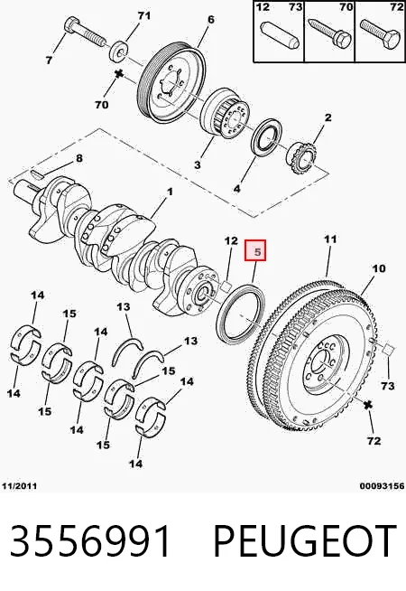 Vedação traseira de cambota de motor Glaser P7767001 preço, a partir de 42,15 USD
