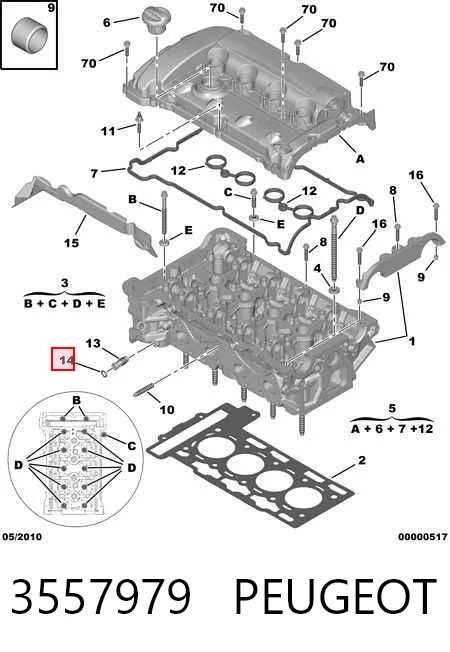 Vedante de tampa do gargalho de enchimento de óleo Mercedes A0009978811 preço, a partir de 3,41 USD