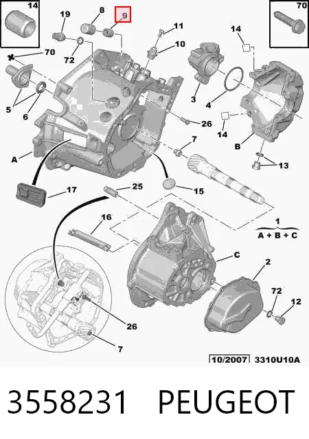 3558231 Peugeot/Citroen