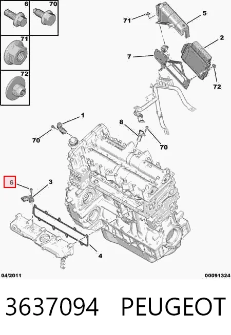 Compre 16585824 Iveco Parafuso do sistema de escape (do silenciador)