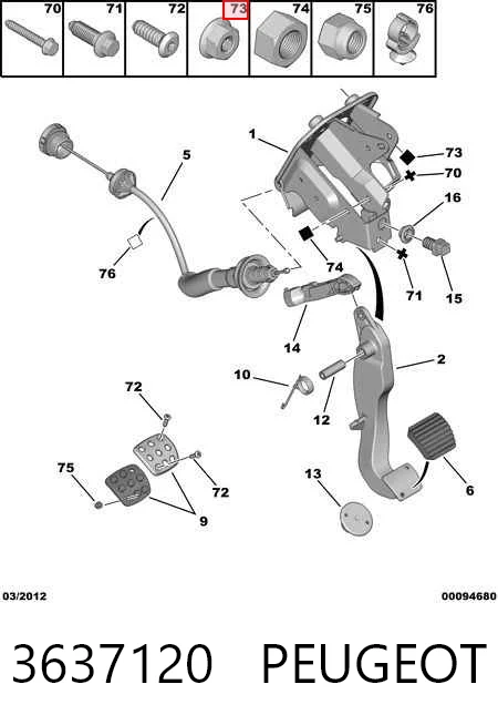 3637120 Peugeot/Citroen