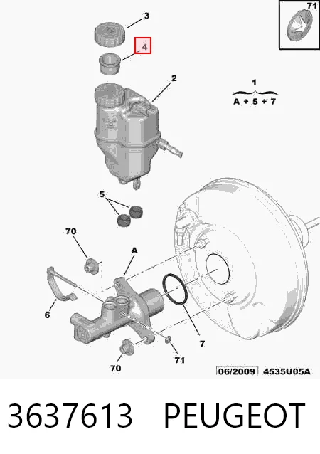 3637613 Peugeot/Citroen
