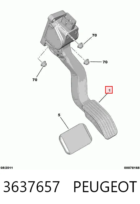 Pedal de gás (de acelerador) VAG 1601CW preço, a partir de 21,94 USD