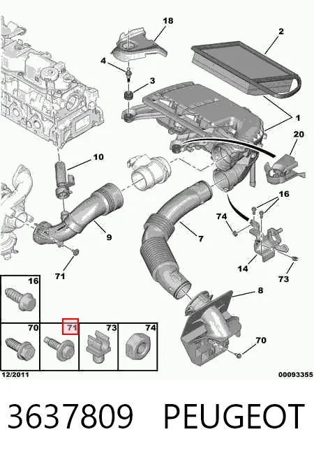 3637809 Peugeot/Citroen
