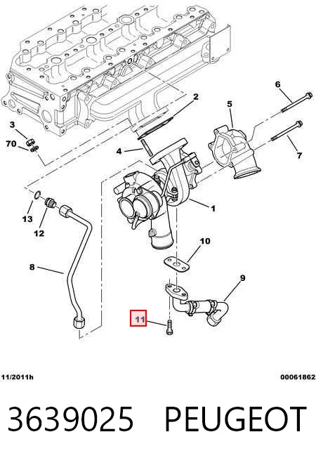 Parafuso do sistema de escape (do silenciador) 16585824 Iveco