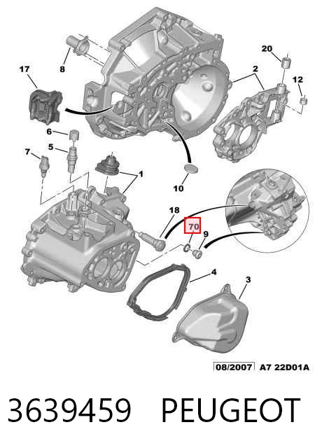 3639459 Peugeot/Citroen
