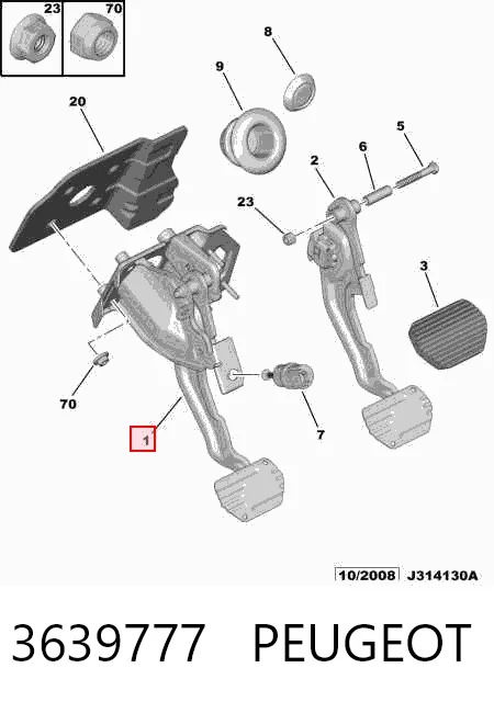3639777 Peugeot/Citroen