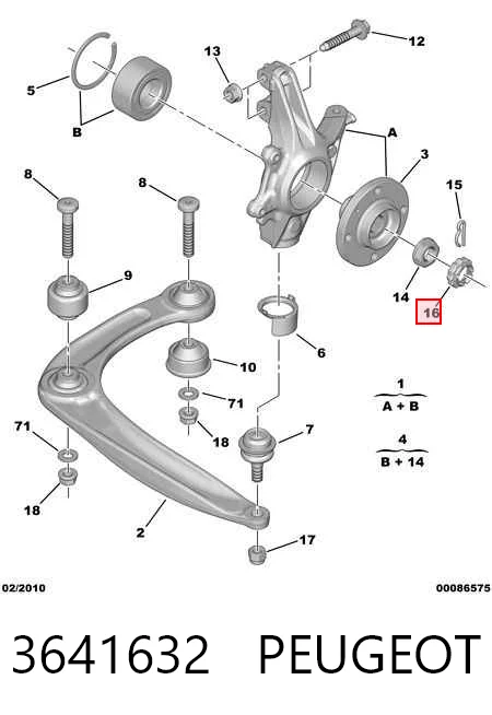 Arruela de porca de cubo dianteiro Fiat/Alfa/Lancia 9808870380 preço, a partir de 3,60 USD