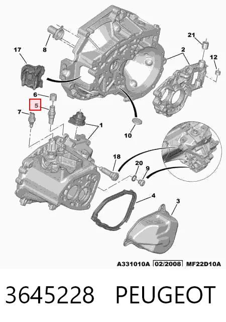 3645228 Peugeot/Citroen