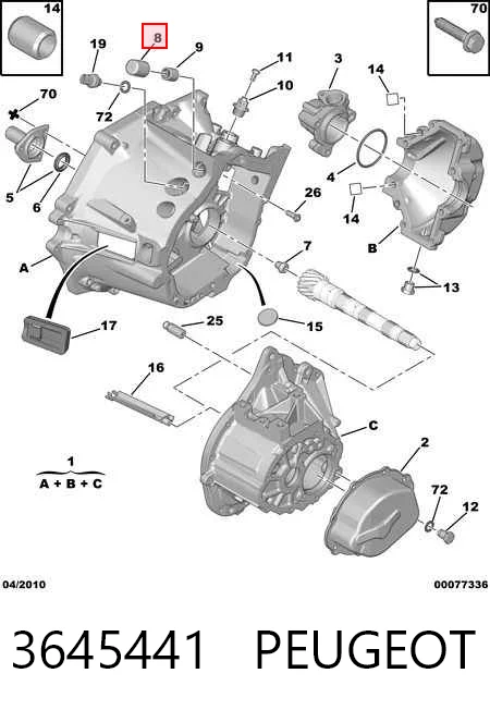 3645441 Peugeot/Citroen