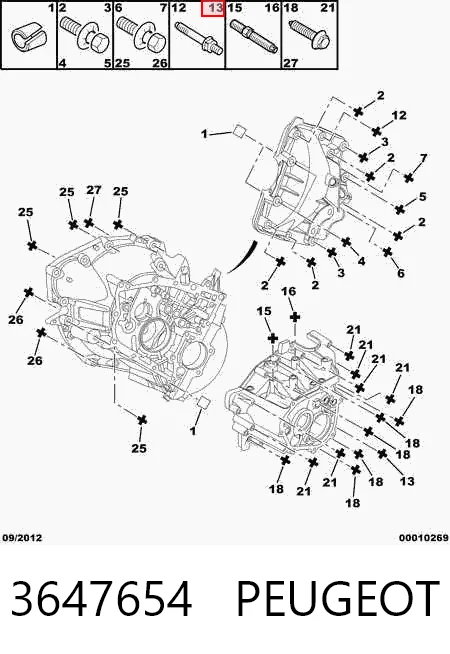 3647654 Peugeot/Citroen