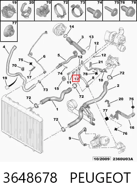 3648678 Peugeot/Citroen