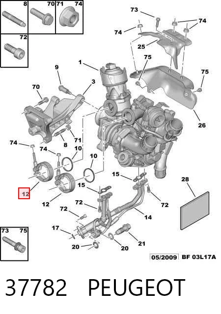 Fiat/Alfa/Lancia 9659951680 preço, a partir de 37,49 USD