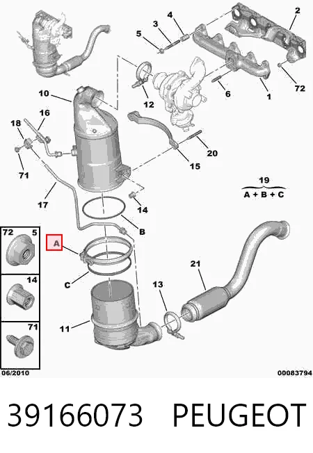 Braçadeira de silenciador dianteira Fiat/Alfa/Lancia 1606666580 preço, a partir de 24,86 USD