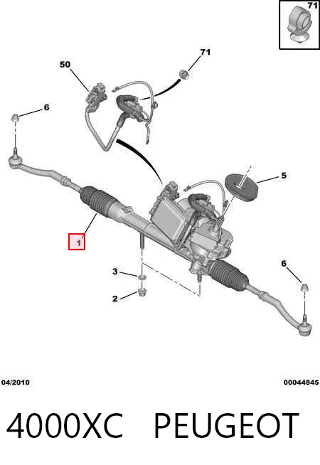 Compre Cremalheira da direção Citroen C3 
