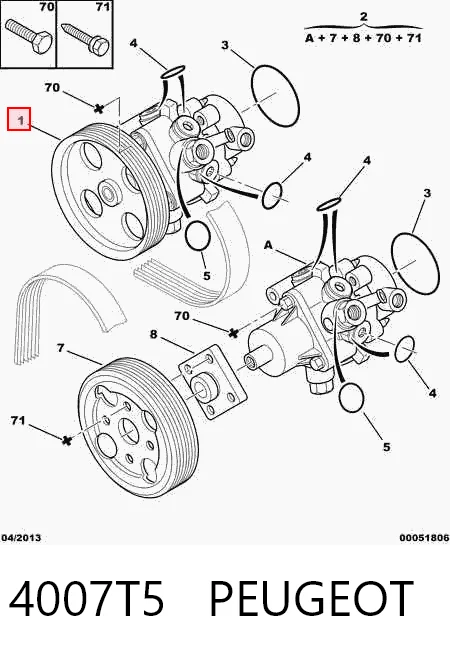 4007T5 Peugeot/Citroen