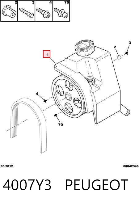 4007Y3 Peugeot/Citroen