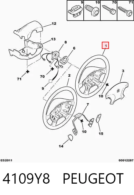 Volante para Citroen Xsara N1