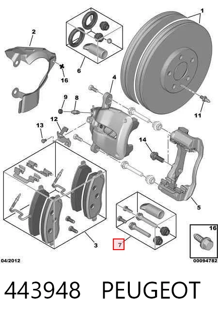 Kit de reparação de suporte do freio dianteiro JP Group 1261951210 preço, a partir de 11,69 USD