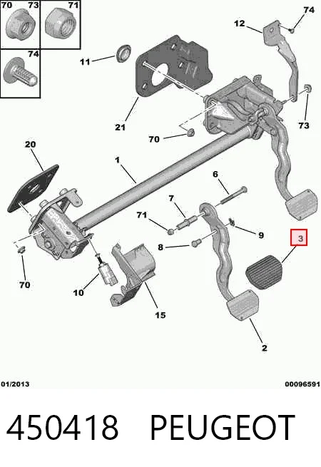 450418 Peugeot/Citroen