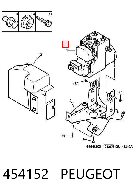 Unidade hidráulico de controlo ABS Citroen Jumpy I BS, BT, BY, BZ ao melhor preço