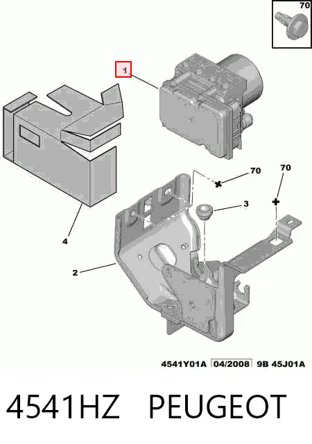 Compre Unidade hidráulico de controlo ABS Citroen Berlingo 