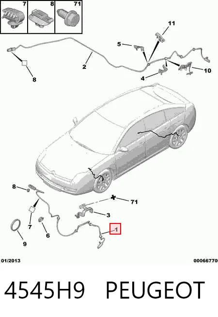 Preço da peça  407  sedan
