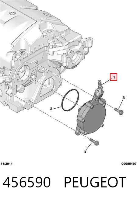 456590 Peugeot/Citroen Bomba a vácuo